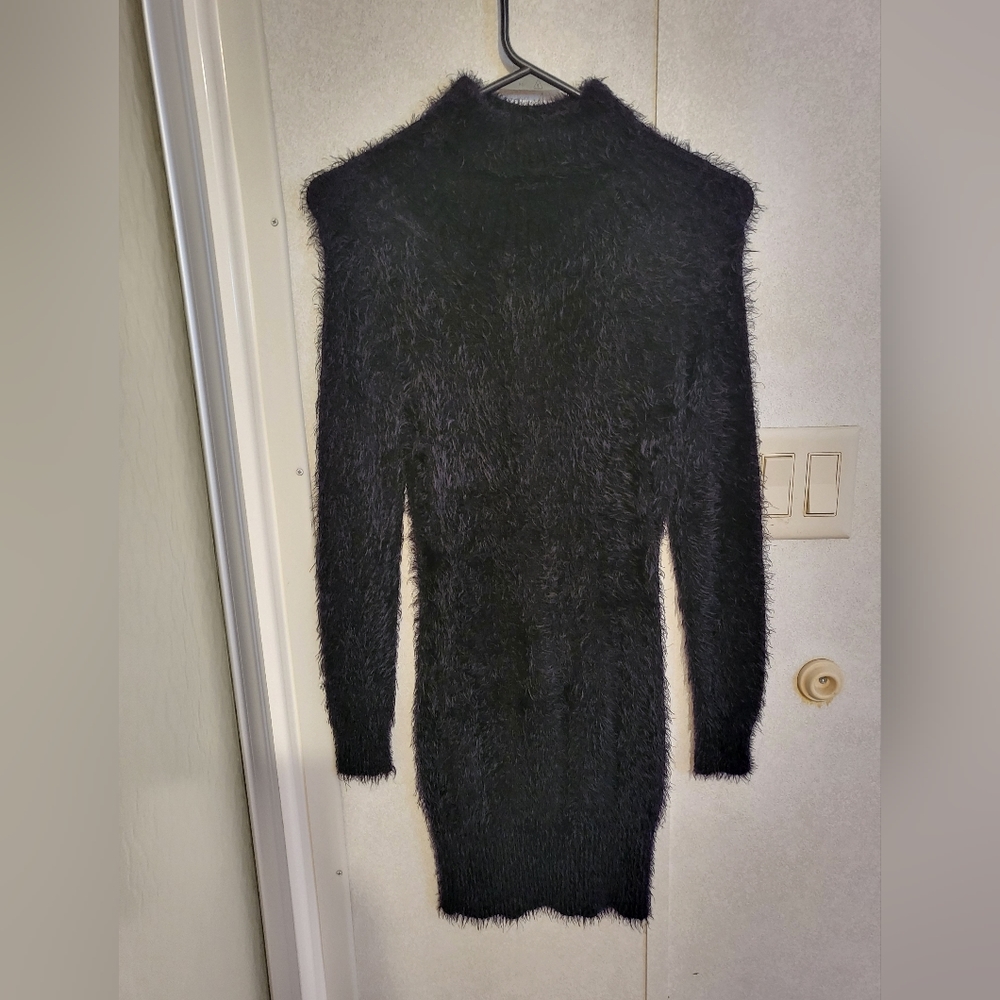 Mini sweater dress